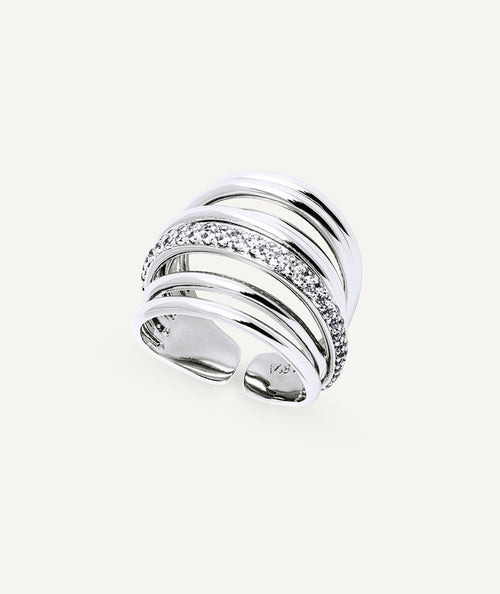 Anillo Oli con circonita