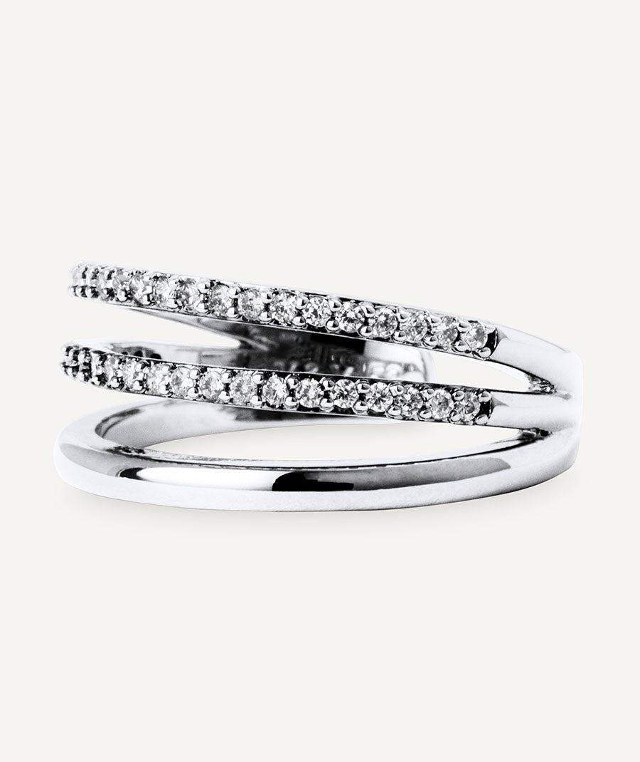 Anillo Gia con circonita