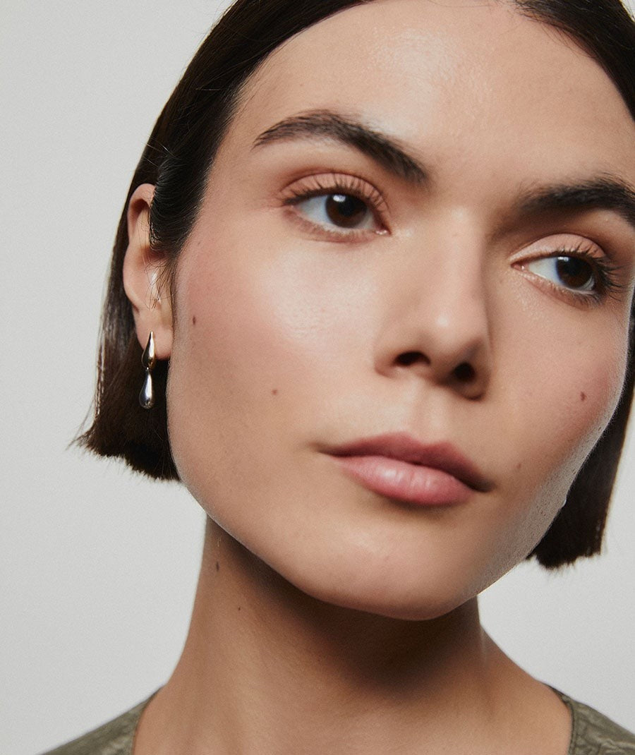 Pendientes Drop Bicolor