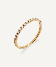 Anillo de diamantes y oro