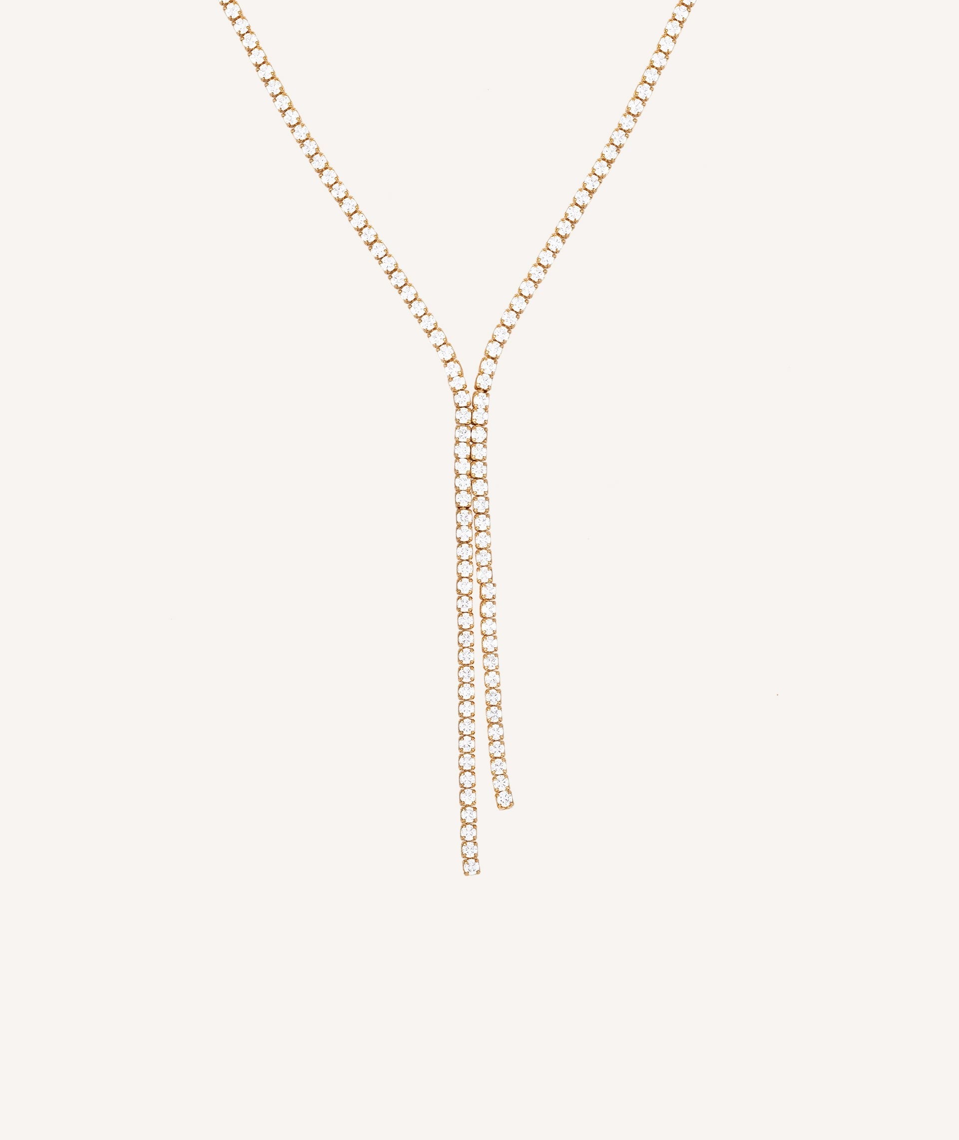 Collar Bonnie tiras con circonitas