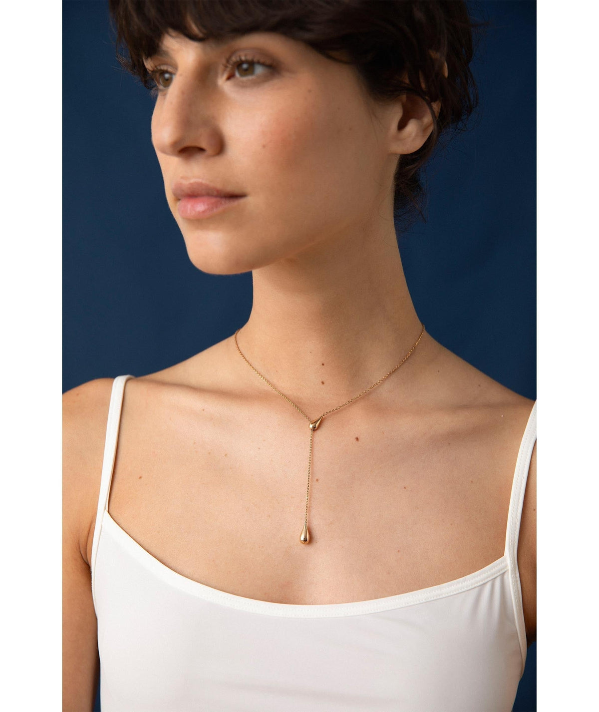 Collar Hugged Drop péndulo gota