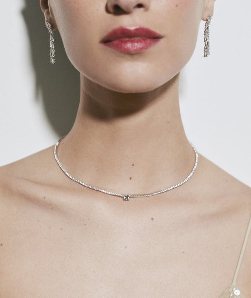 Necklace Zirconia secundaria