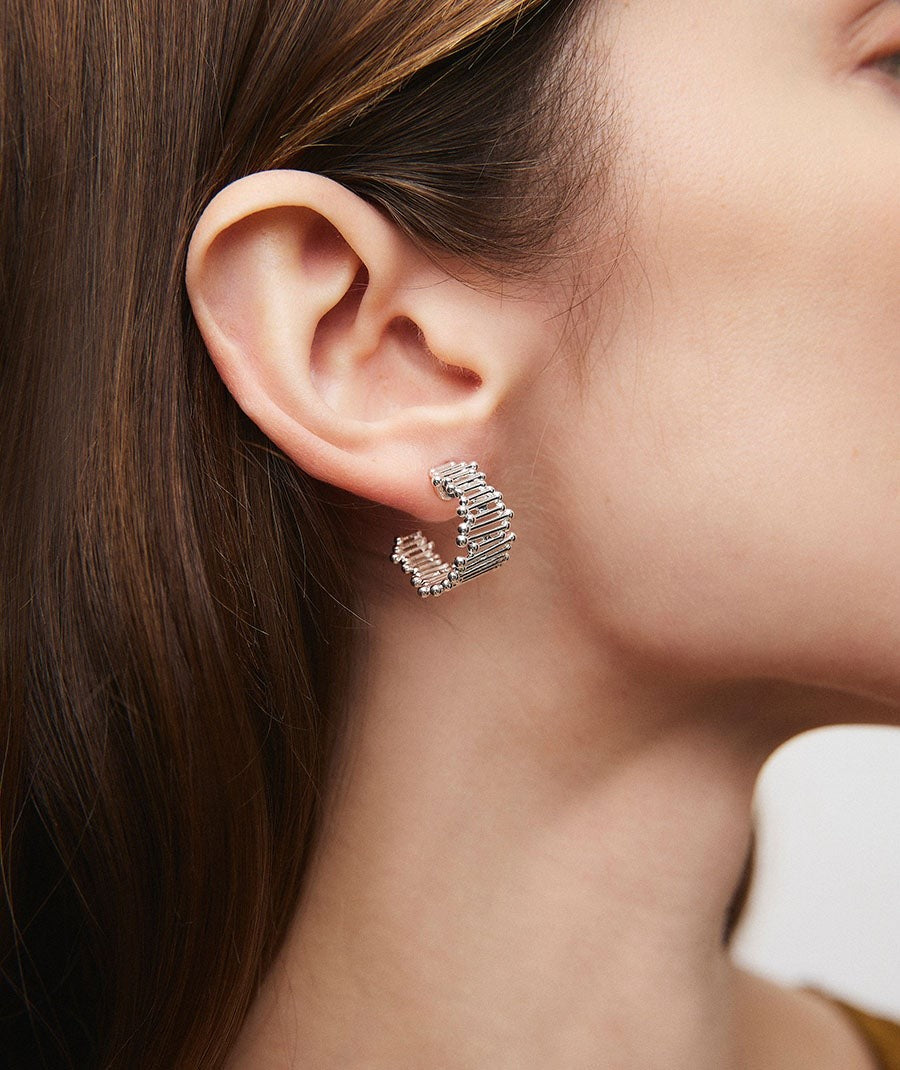 Pendientes medialuna Ombra Organic