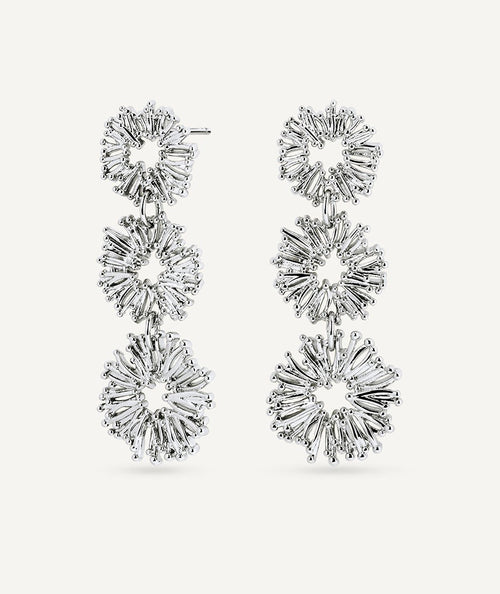 Pendientes largos flores Estiu Organic