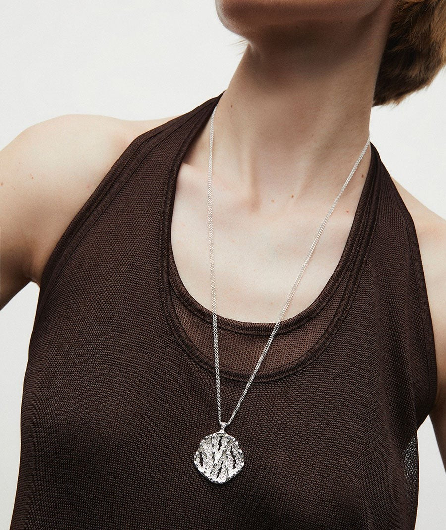 Colgante maxi círculo textura Sal Organic