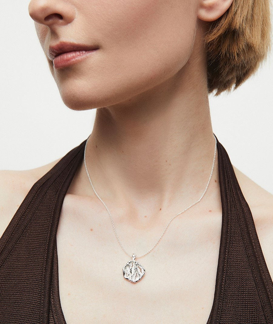 Colgante círculo textura Sal Organic