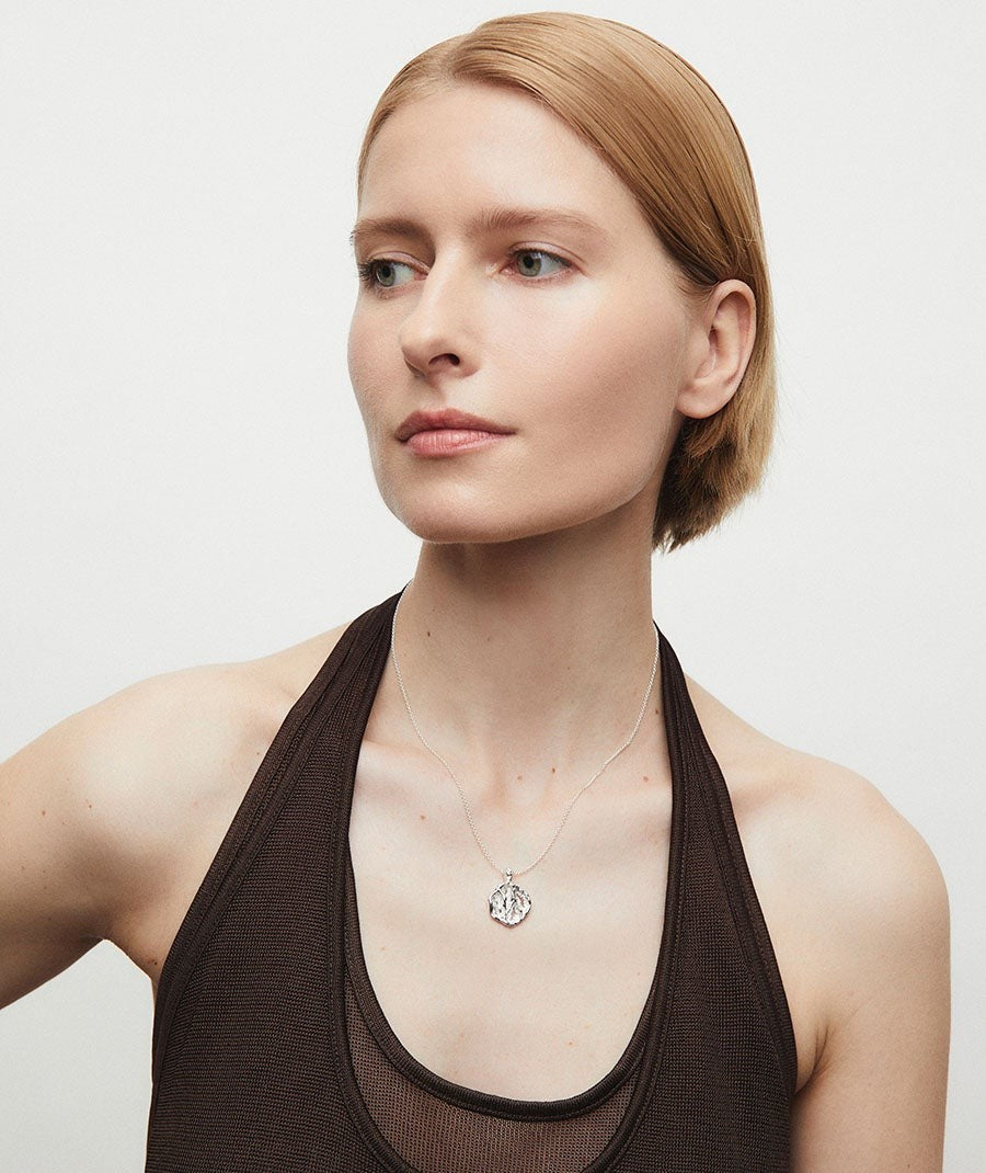 Colgante círculo textura Sal Organic