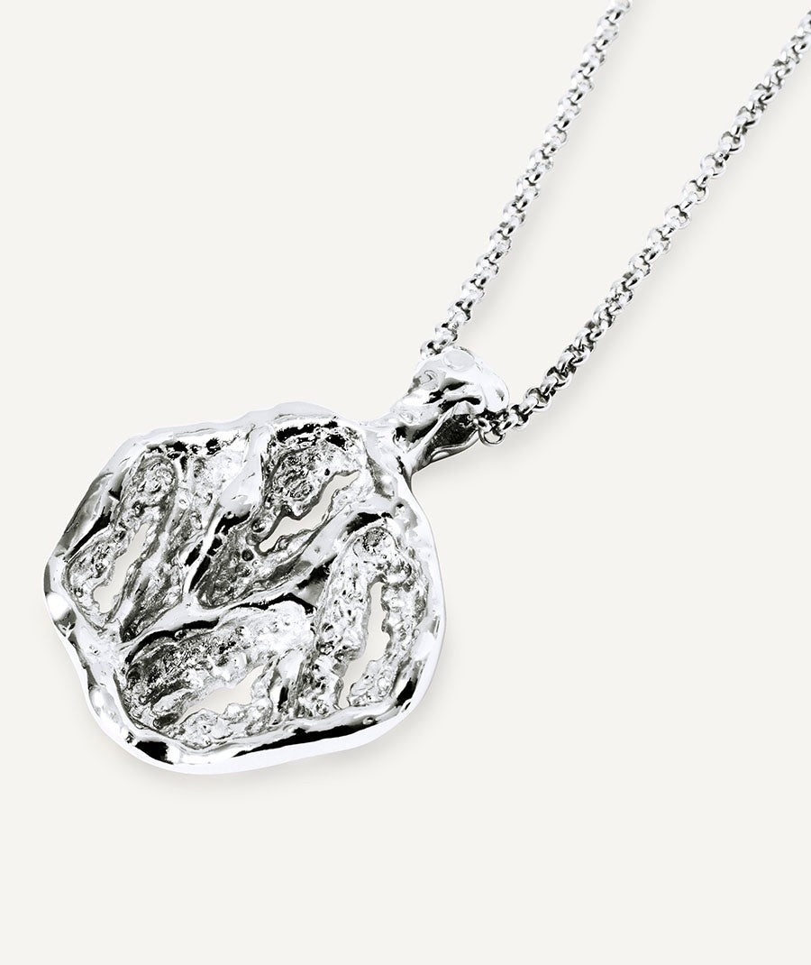 Colgante círculo textura Sal Organic