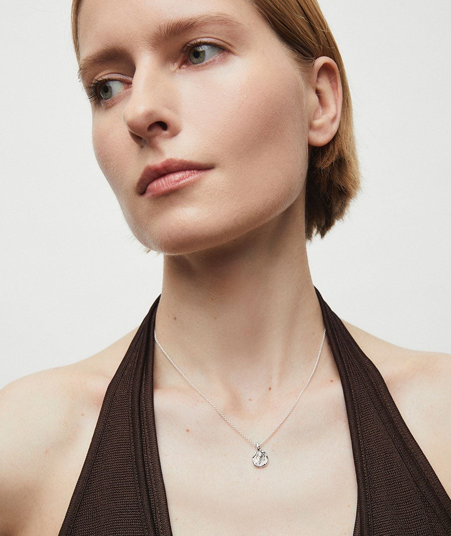 Colgante mini círculo textura Sal Organic