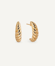 Pendientes medialuna Relieve