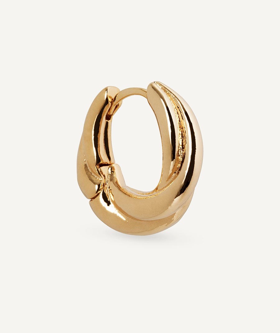 Pendientes de aro entrelazados 4,7mm