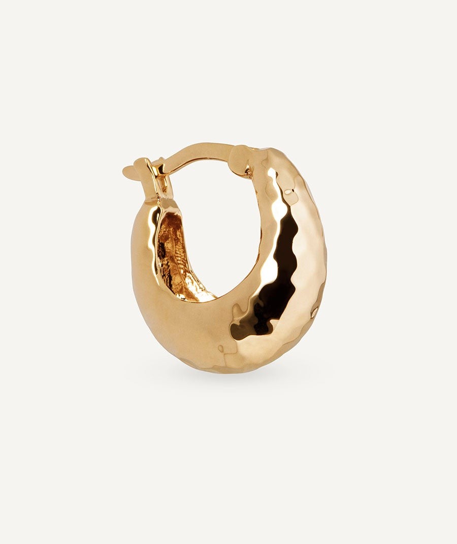 Pendientes de aro volumen 16mm Nala