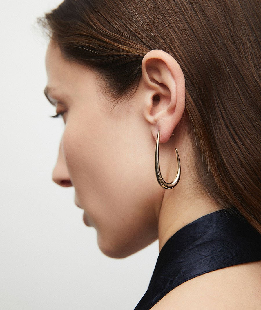 Pendientes de aro maxi Salma