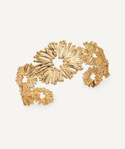 Brazalete flores rígido abierto Estiu Organic