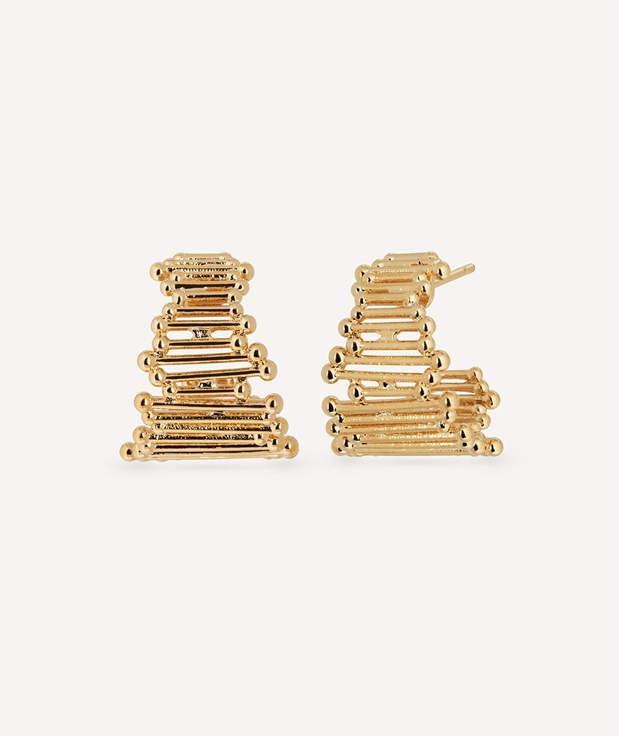 Pendientes medialuna Ombra Organic