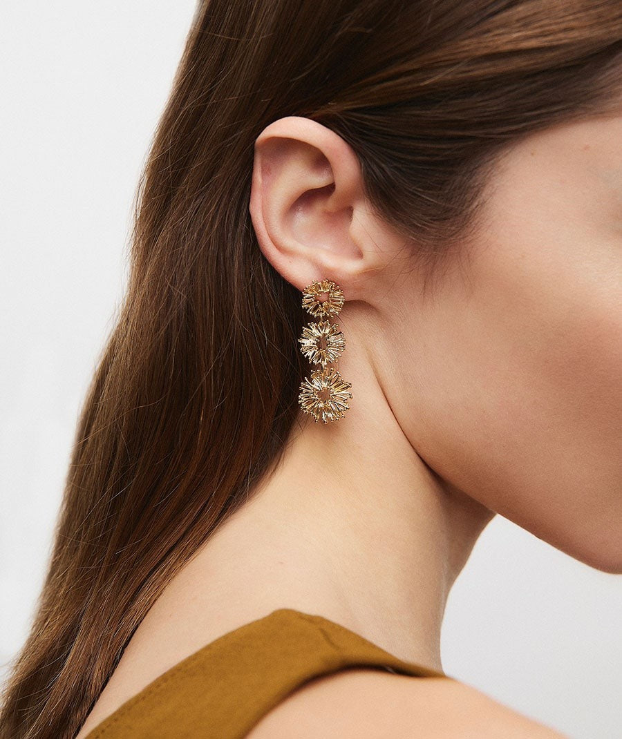 Pendientes flores Estiu Organic  