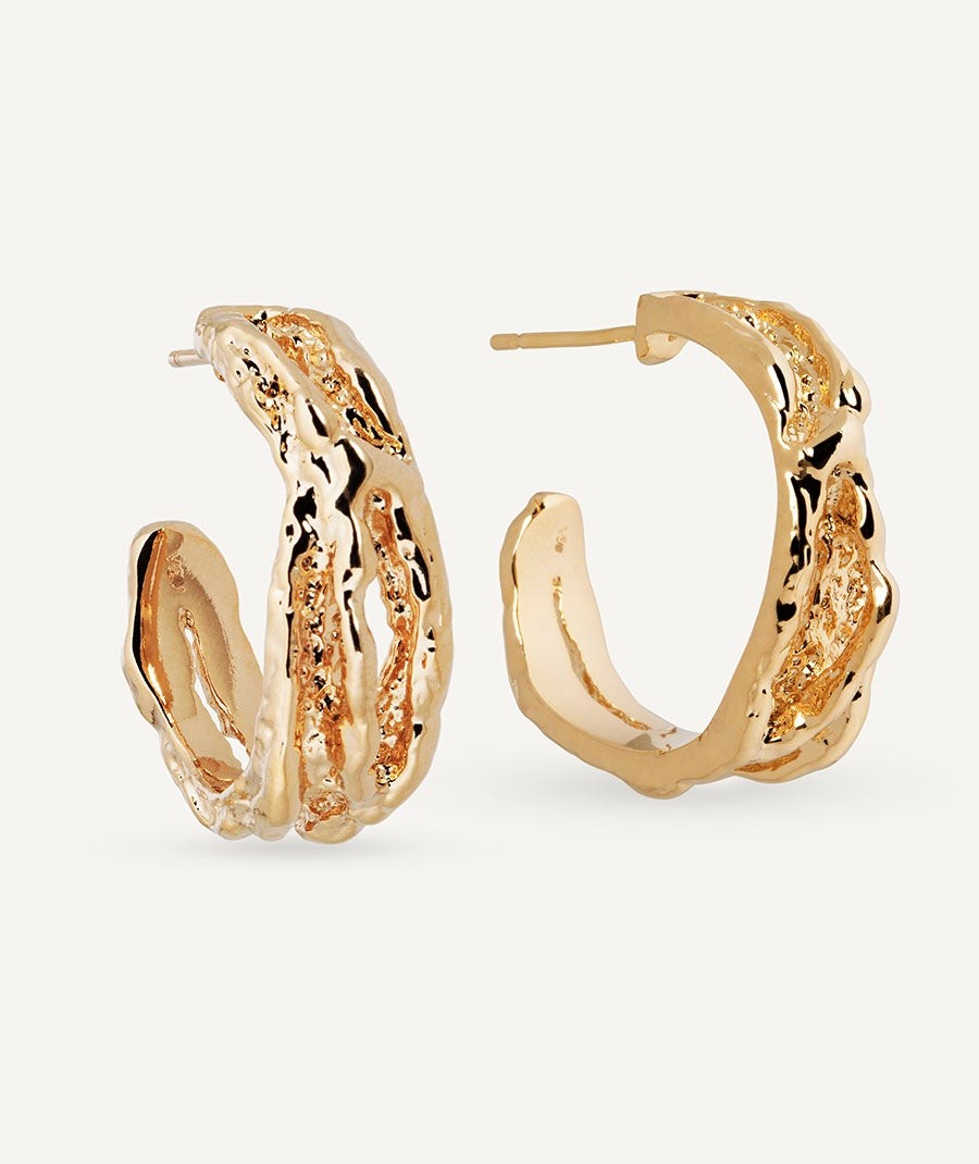 Pendientes de aro Sal Organic