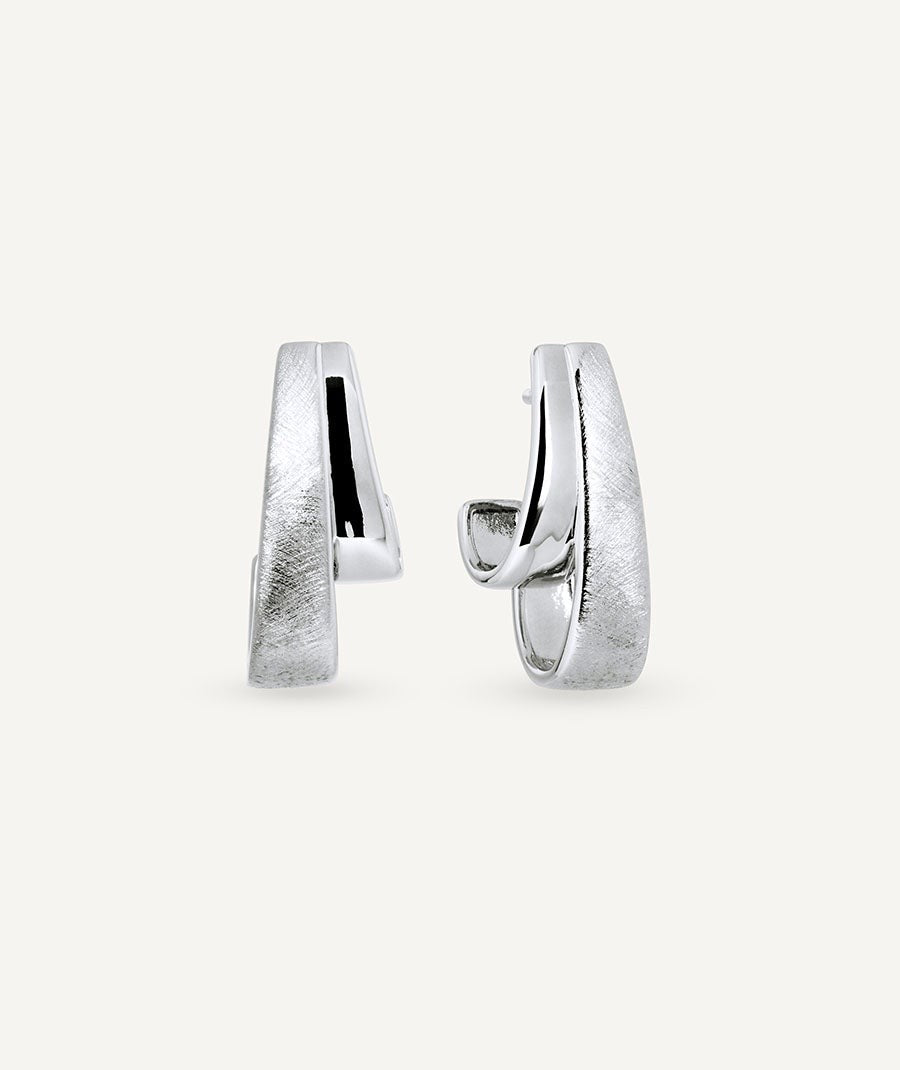 Pendientes de aro doble Anna