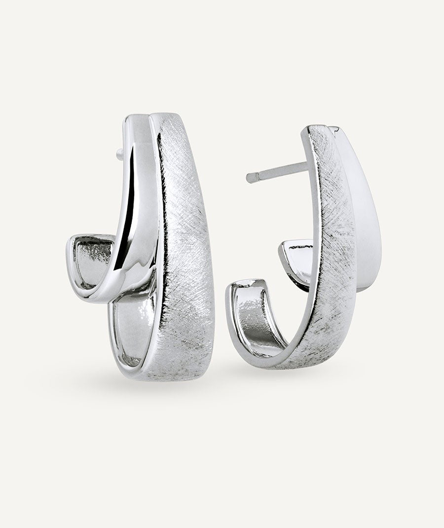 Pendientes de aro doble Anna