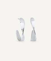 Pendientes de aro irregulares 6mm Barbara