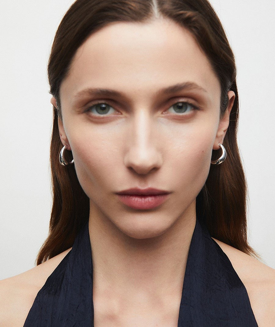 Pendientes de aro ovales 8,65mm Lauren