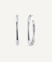 Pendientes de aro irregulares Alba