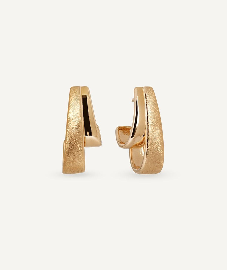 Pendientes de aro doble Anna