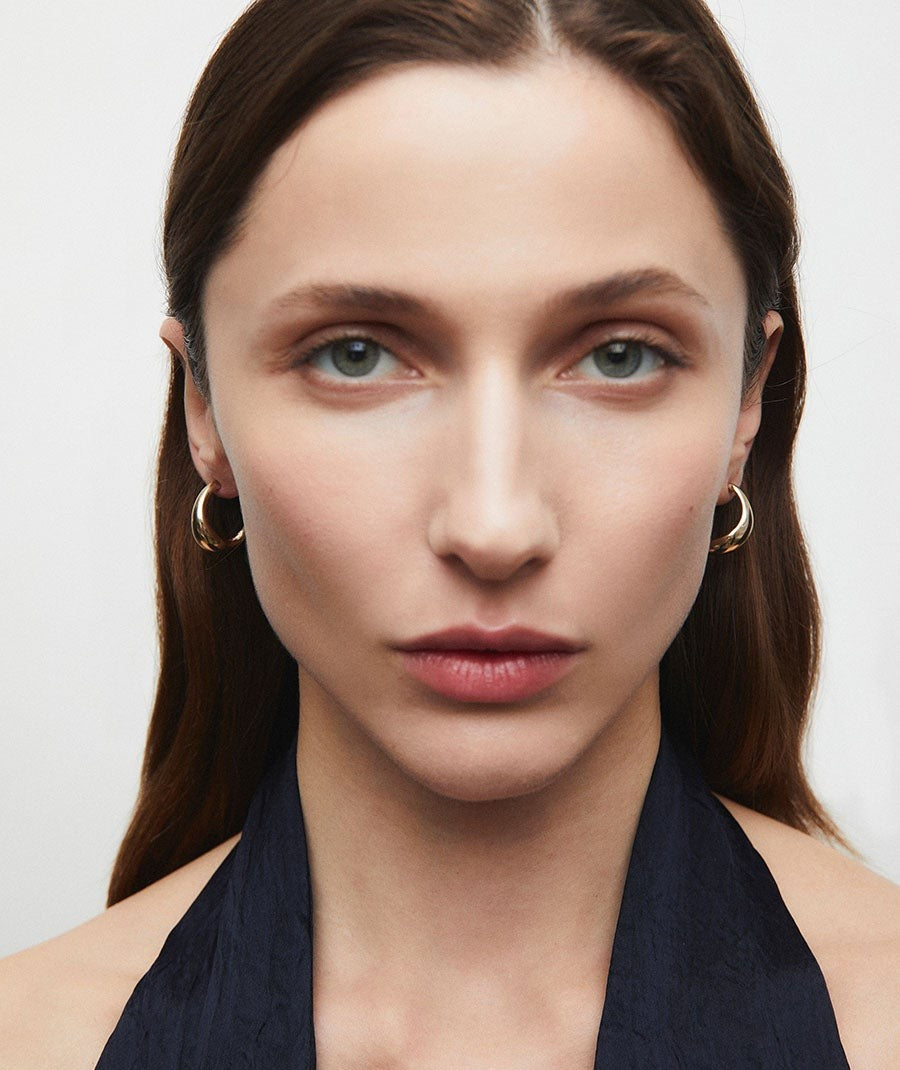 Pendientes de aro ovales 8,65mm Lauren