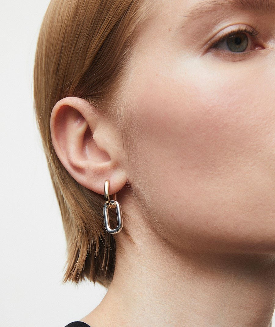 Pendientes eslabones Lua Bold