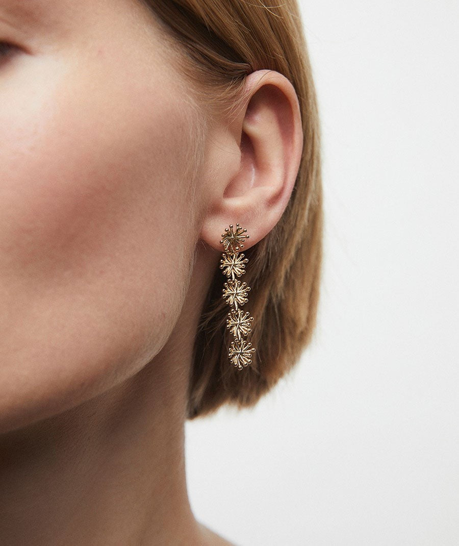 Pendientes largos estrellas Estiu