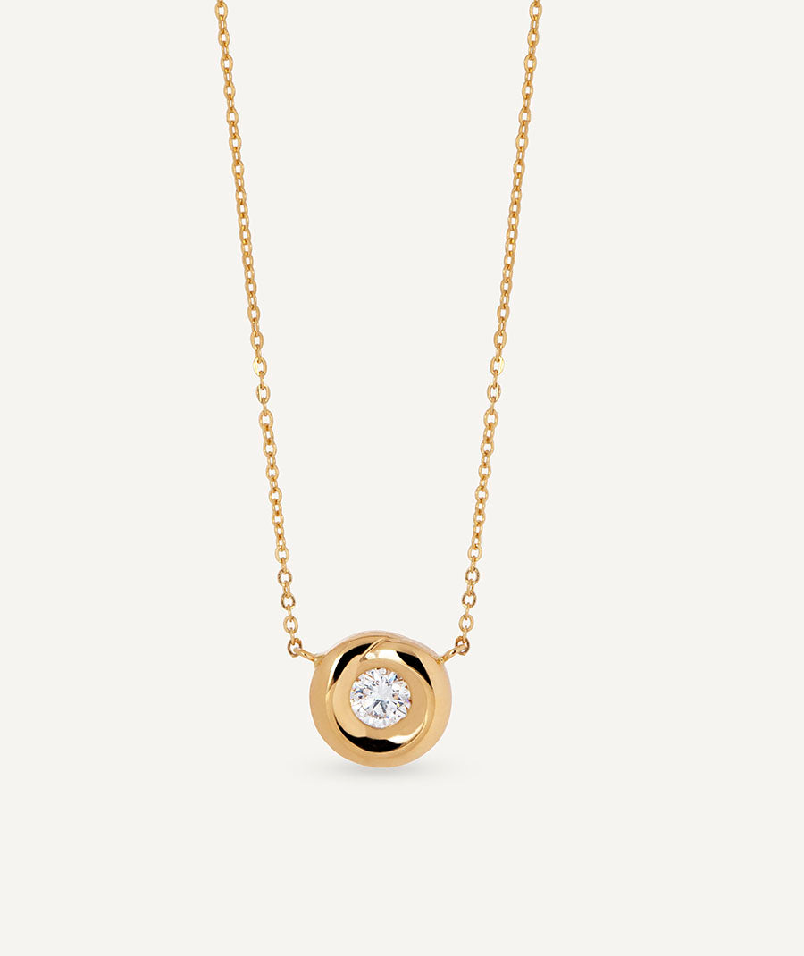 Solé Diamond and Gold Necklace