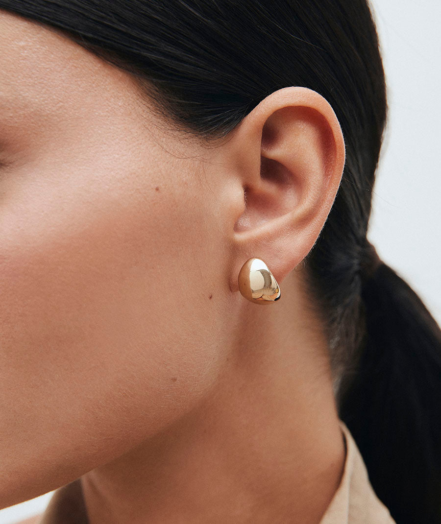 Earrings Nils Crescent Volume