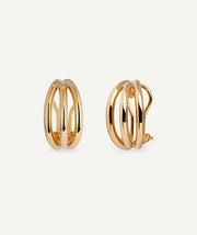 Earrings Vela Triple Crescent