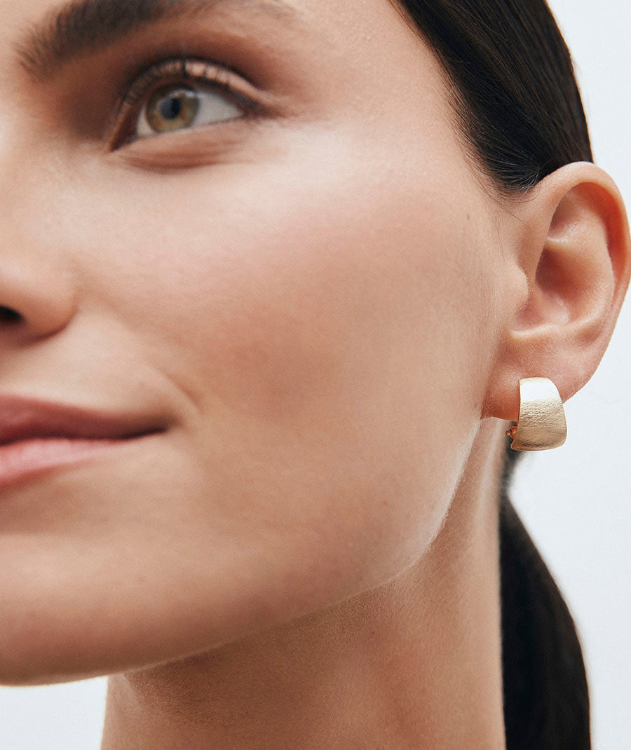 Earrings Inés crescent
