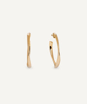 Earrings Elie Irregular Hoops 2.25 mm