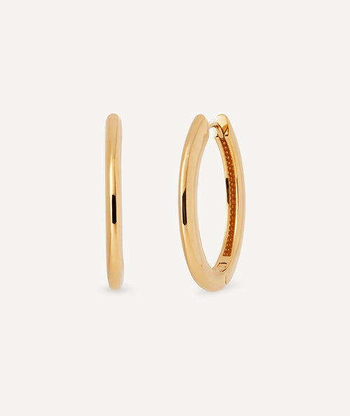 Earrings Jana hoop 3 mm