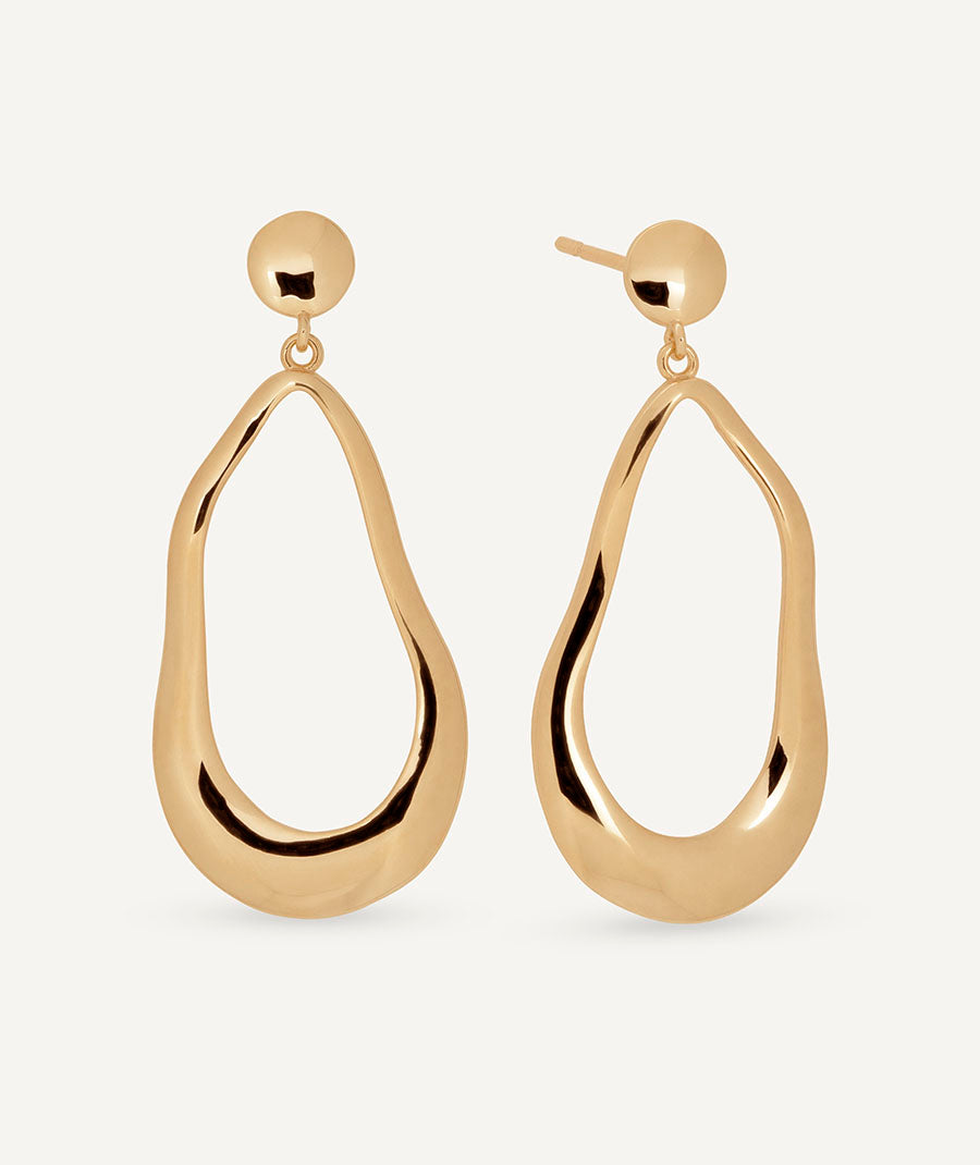Earrings long Saura
