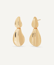 Earrings semi-long Plisé