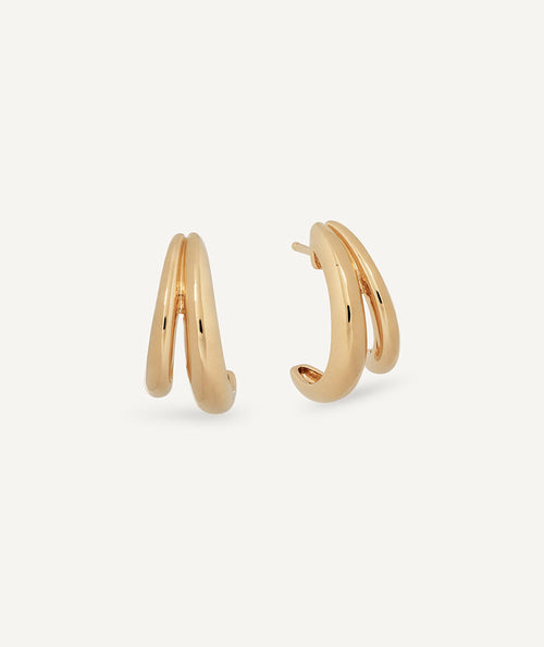 Earrings half moon Alicia