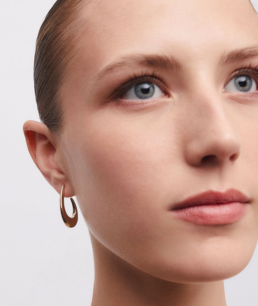 Earrings half moon Leti
