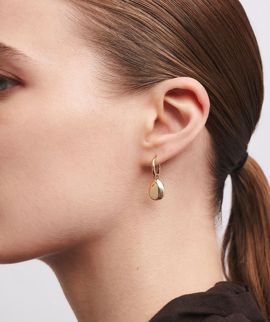 Pendientes de aro Toffee