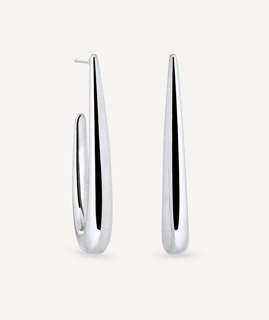 Earrings open hoop 18.20 mm