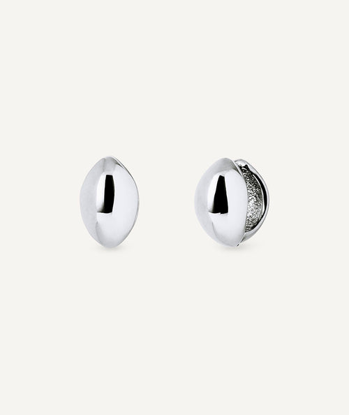 Pendientes de aro ovalados Clor 16 mm