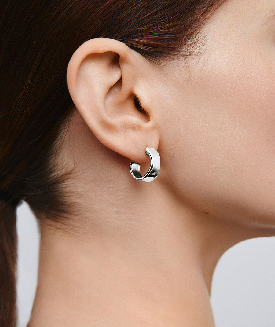 Pendientes semiluna Alisia