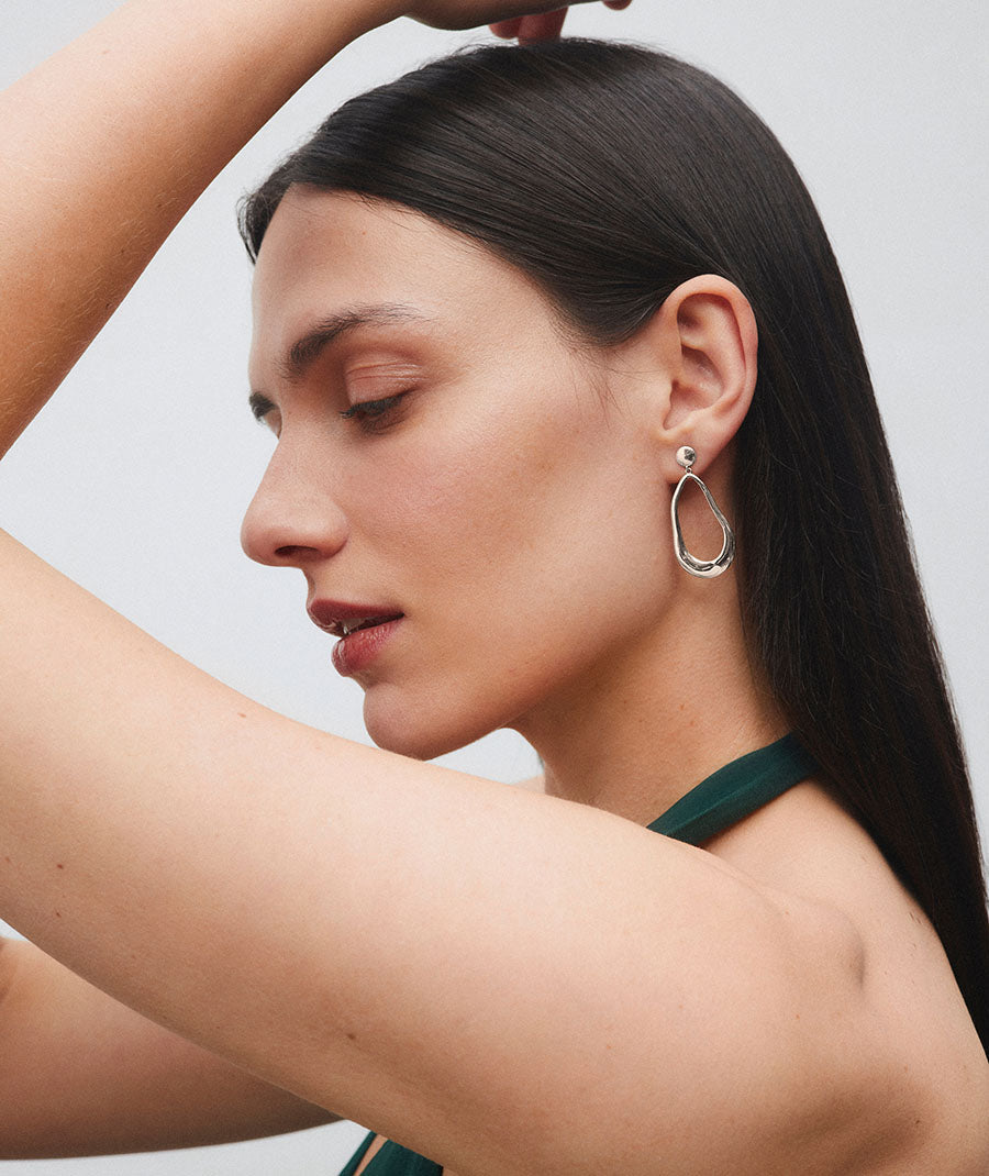 Pendientes largos Saura