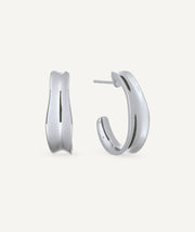 Earrings half moon Plisé