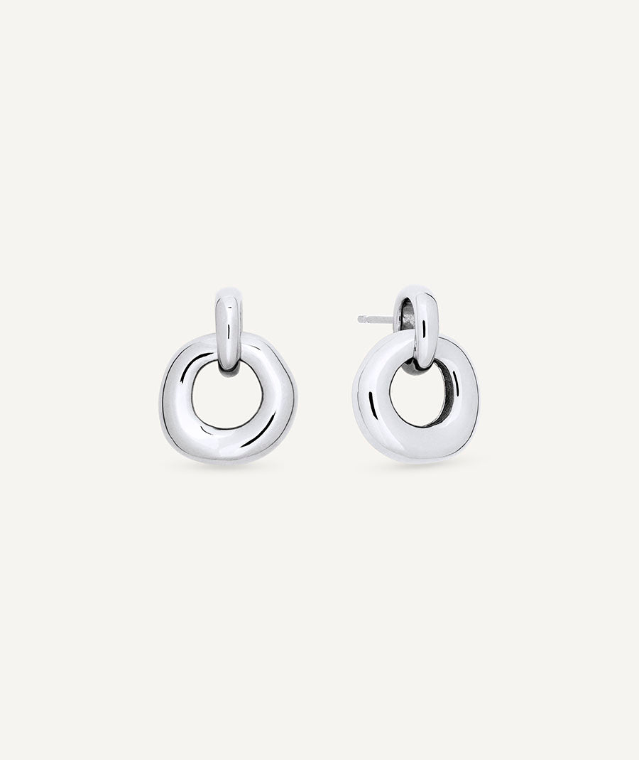 Pendientes botón Flama