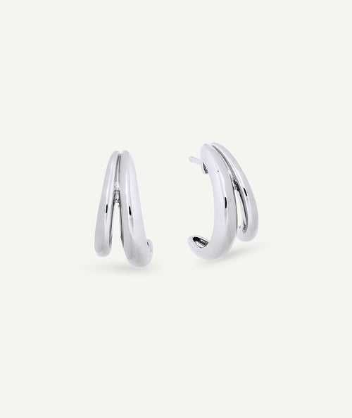 Earrings half moon Alicia