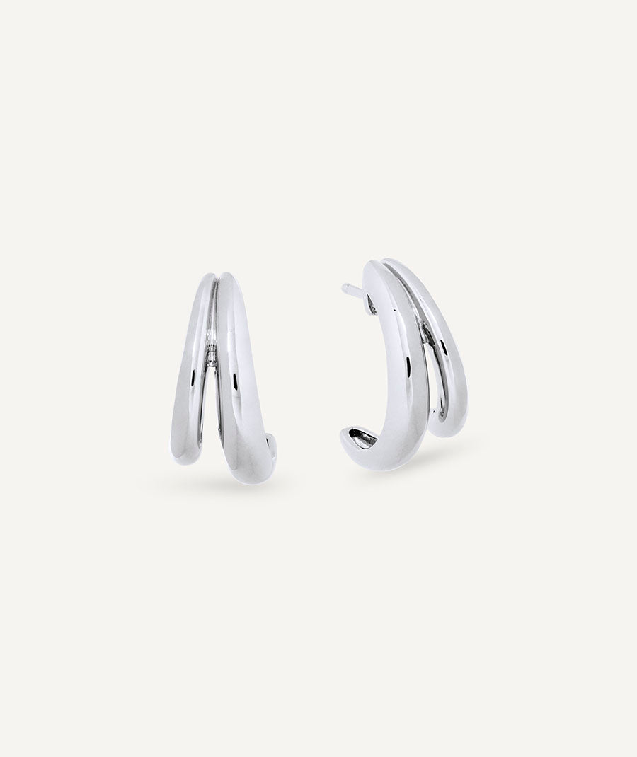 Earrings half moon Alicia